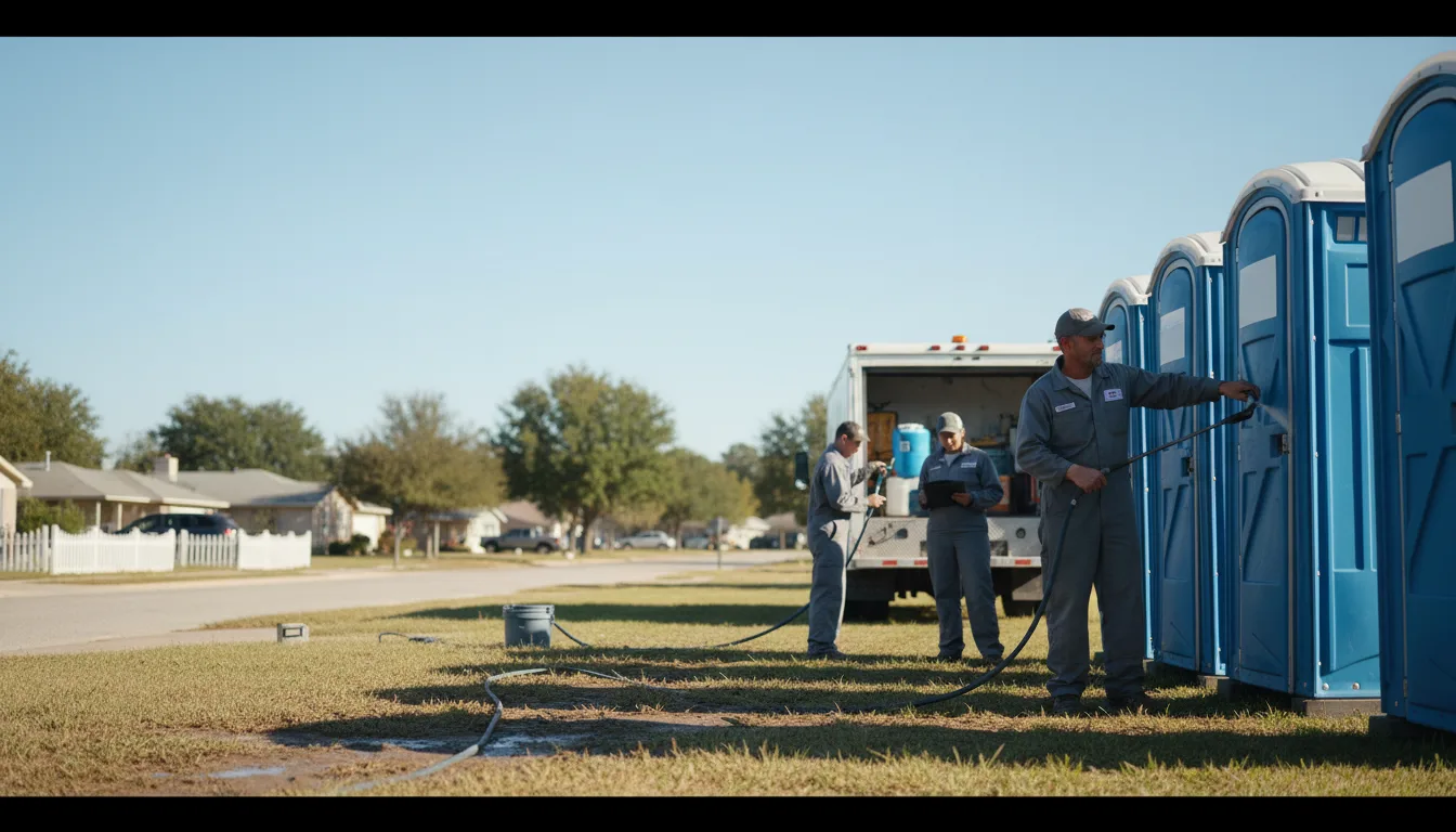Long-Term Portable Toilet Rental in Clarington, OH near me